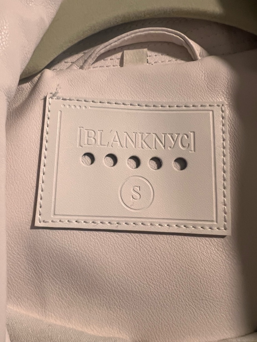 NWT Blank NYC leather jacket - Picture 3 of 4